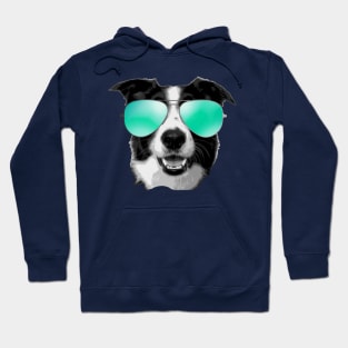 Cool Dog With Sunglasses Hoodie